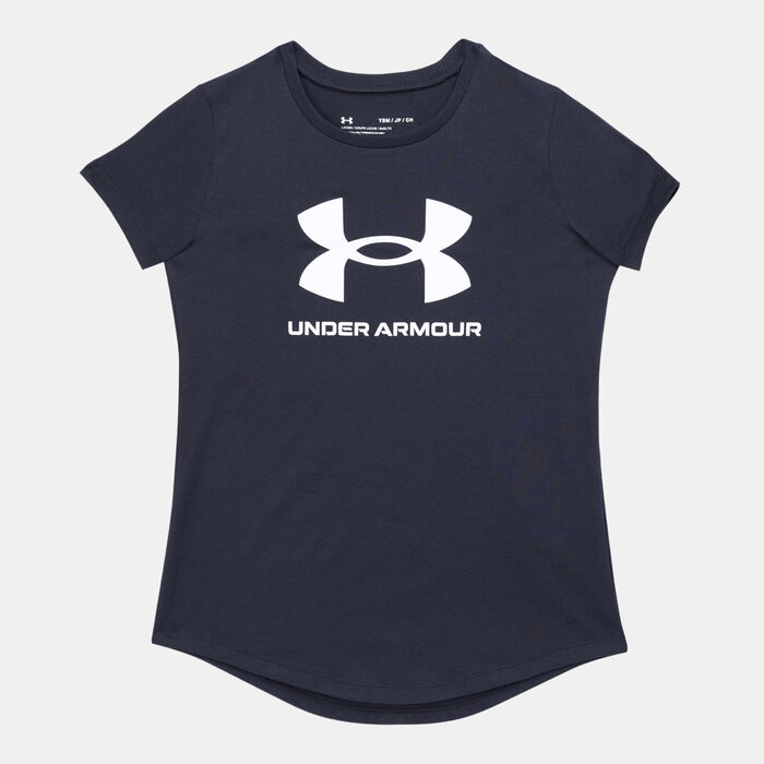 Under Armour Kids' UA Sportstyle Graphic T-Shirt Black image number 0