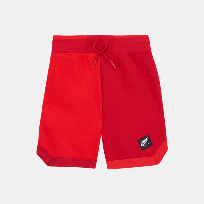 Jordan Kids' Jumpman French Terry Shorts Red image number 0