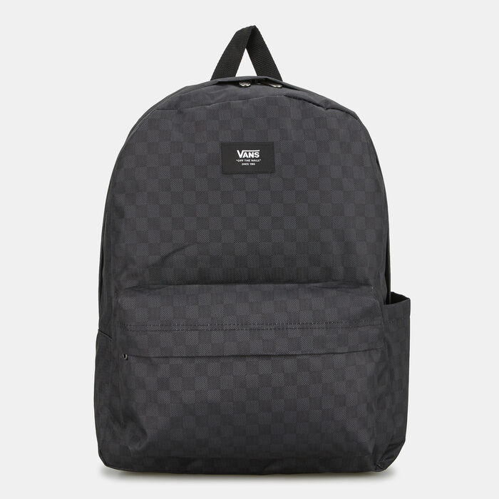 Vans Men's Old Skool Check Backpack Black Vans Men's Old Skool Check Backpack Black image number 0