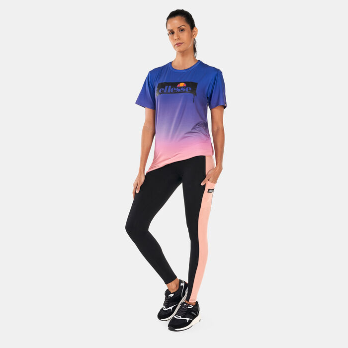 ellesse Women's Sunwave Fade T-Shirt Multi ellesse Women's Sunwave Fade T-Shirt Multi image number 2