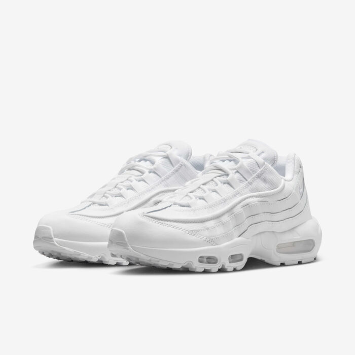Nike Men's Air Max 95 Essential Shoes White image number 9