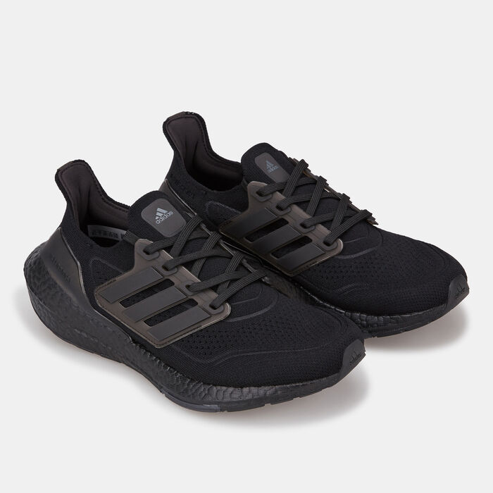 adidas Women's Ultraboost 21 Shoe Black adidas Women's Ultraboost 21 Shoe Black image number 1