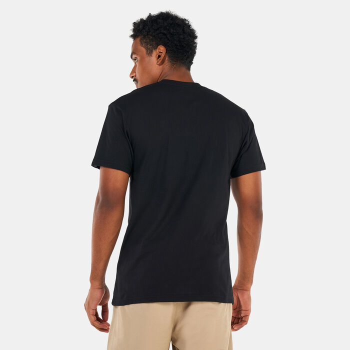 Vans Men's Off The Wall Classic Front T-Shirt Black Vans Men's Off The Wall Classic Front T-Shirt Black image number 1