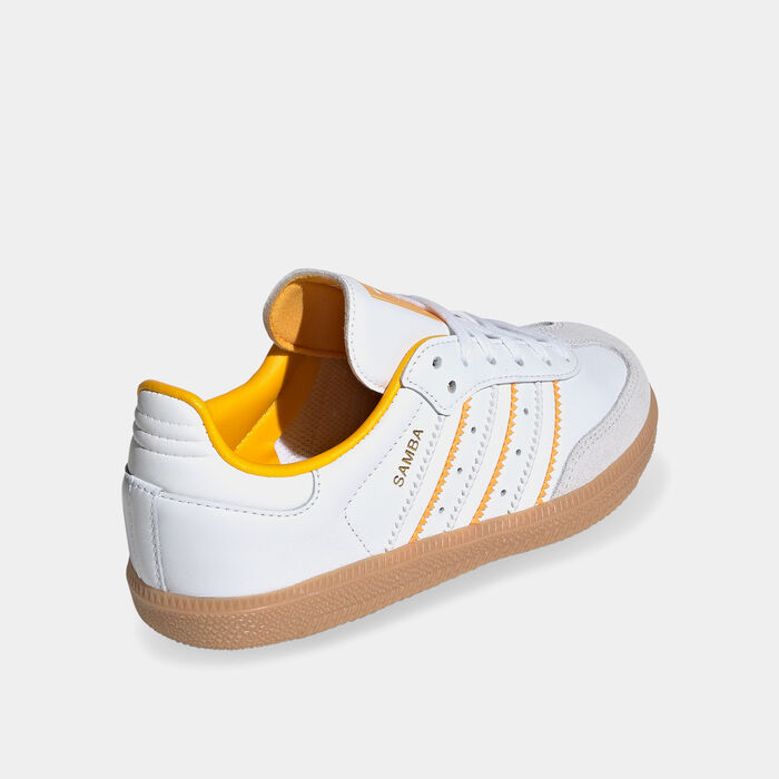 adidas Originals Kids' Samba OG Shoes White adidas Originals Kids' Samba OG Shoes White image number 2