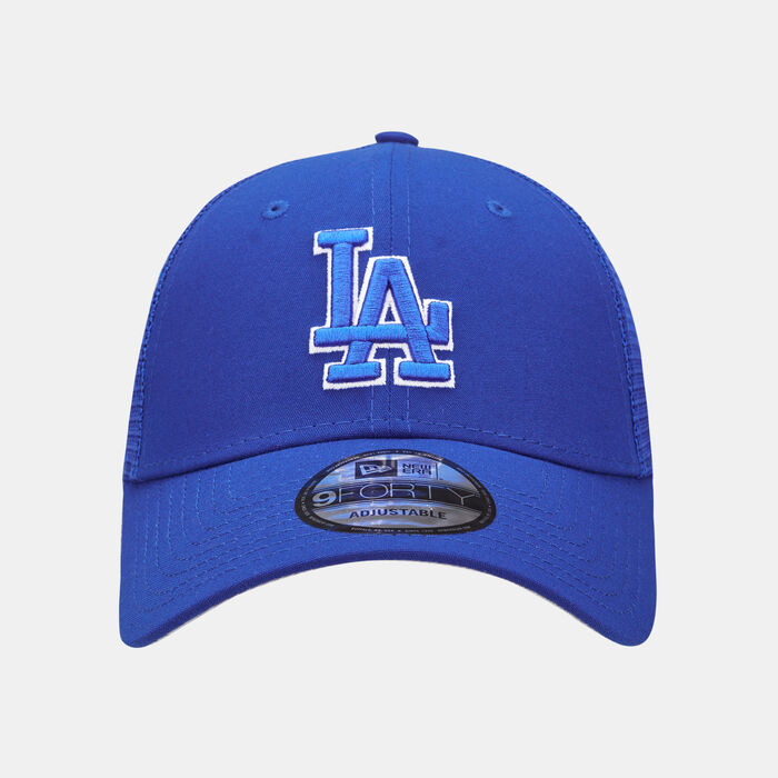 New Era Men's 9Forty Los Angeles Dogders Trucker Cap Blue image number 0