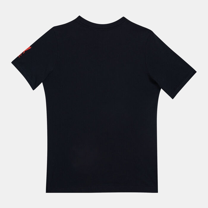 Nike Kid's Liverpool F.C. T-Shirt Black Nike Kid's Liverpool F.C. T-Shirt Black image number 1