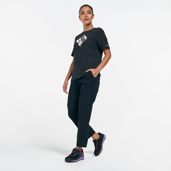 Columbia Women's Bluebird Day™ Relaxed T-Shirt Black Columbia Women's Bluebird Day™ Relaxed T-Shirt Black image number 2