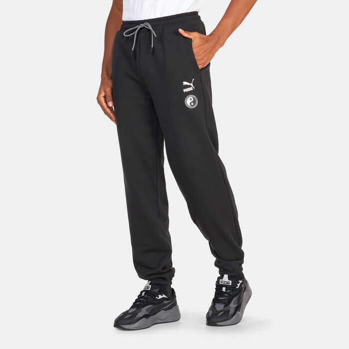 PUMA Men's x STAPLE Sweatpants Black PUMA Men's x STAPLE Sweatpants Black image number 0