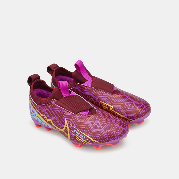 Nike Kids' Zoom Mercurial Vapor 15 Firm-Ground Football Shoe Red Nike Kids' Zoom Mercurial Vapor 15 Firm-Ground Football Shoe Red image number 1