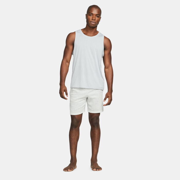 Nike Men's Therma-FIT Yoga Shorts Ivory Nike Men's Therma-FIT Yoga Shorts Ivory image number 1