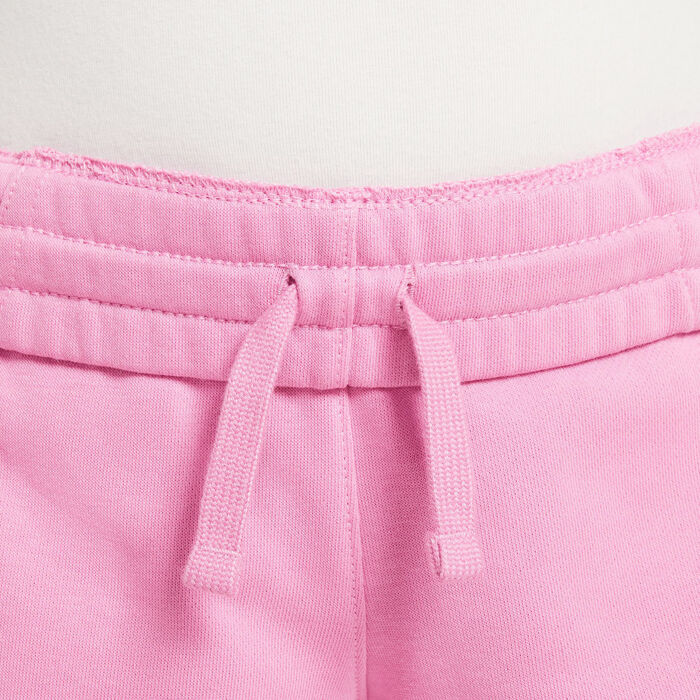 Nike Kids' Sportswear Club Fleece Shorts Pink Nike Kids' Sportswear Club Fleece Shorts Pink image number 3