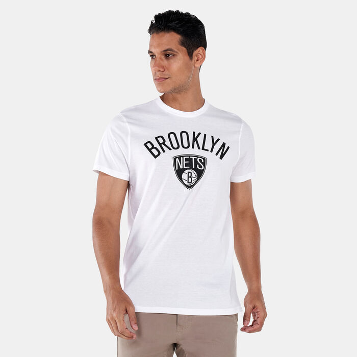 New Era Men's Brooklyn Nets Team Logo T-Shirt White New Era Men's Brooklyn Nets Team Logo T-Shirt White image number 0