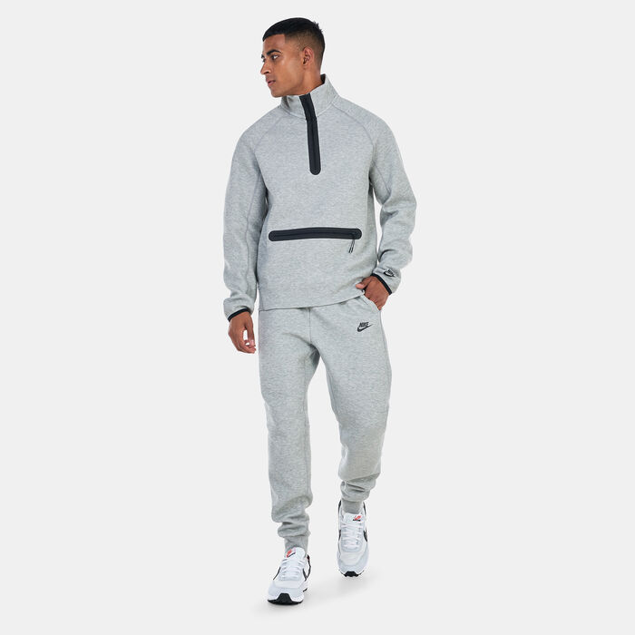 Nike Men's Sportswear Tech Fleece 1/2-Zip Sweatshirt Grey Nike Men's Sportswear Tech Fleece 1/2-Zip Sweatshirt Grey image number 2