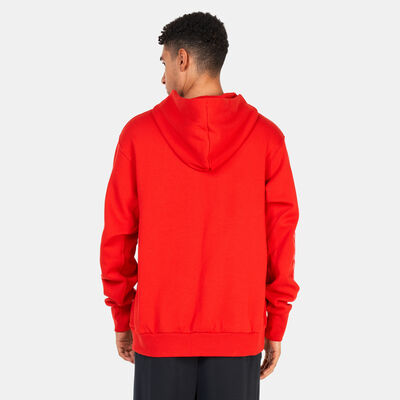 Jordan Men's NBA Chicago Bulls Courtside Statement Edition Fleece Hoodie Red