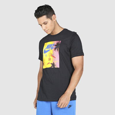 Nike Men's Sportswear Air Photo T-Shirt Black Nike Men's Sportswear Air Photo T-Shirt Black