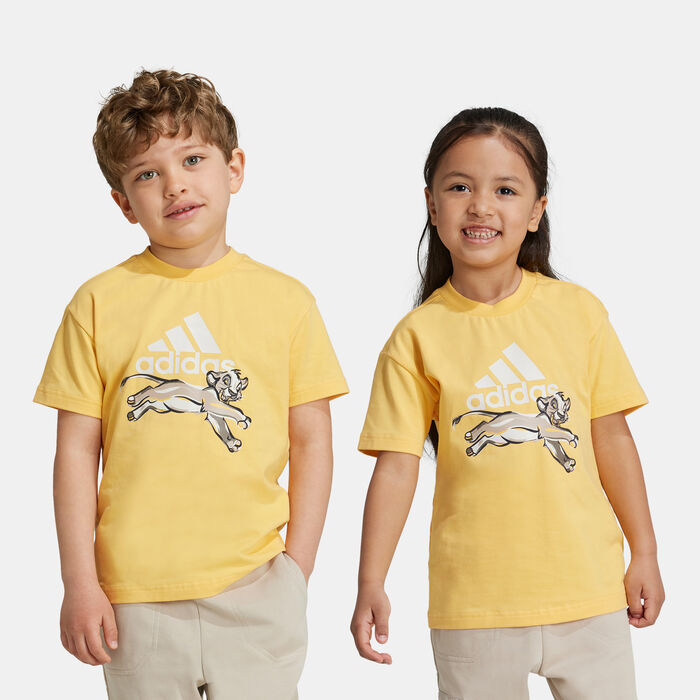 adidas Kids' Disney Lion King T-Shirt (Younger Kids) Orange adidas Kids' Disney Lion King T-Shirt (Younger Kids) Orange image number 0