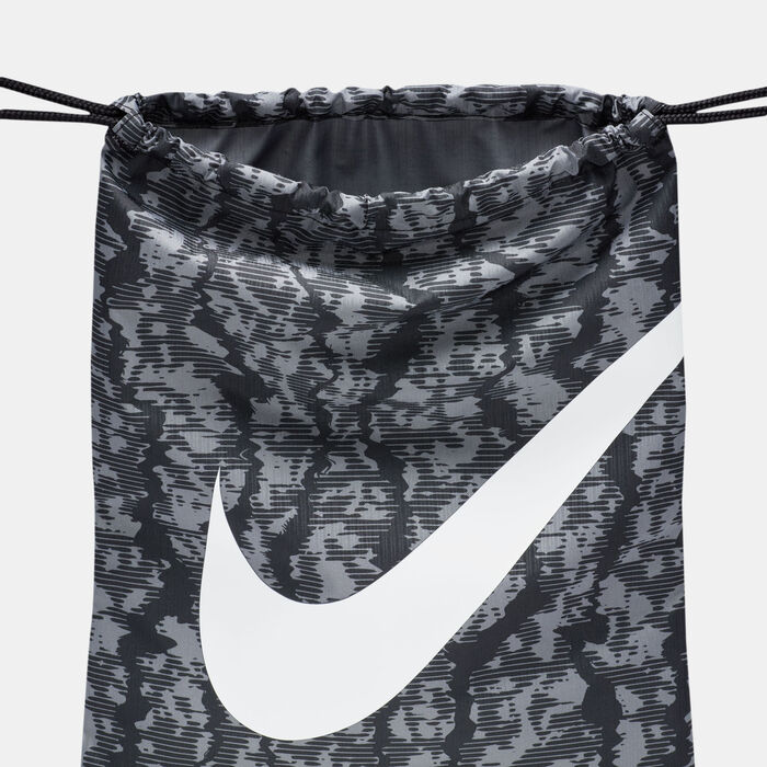 Nike Kids' Logo Gym Sack Grey image number 3