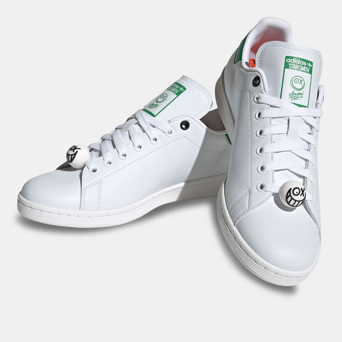 adidas Originals Men's Stan Smith x André Saraiva Shoe White adidas Originals Men's Stan Smith x André Saraiva Shoe White image number 1