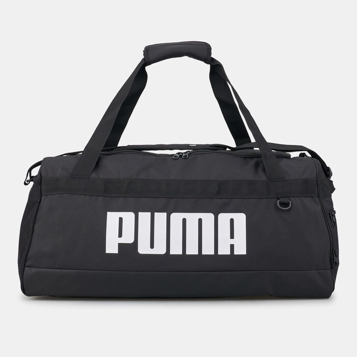 PUMA Men's Challenger Medium Duffel Bag Black PUMA Men's Challenger Medium Duffel Bag Black image number 0