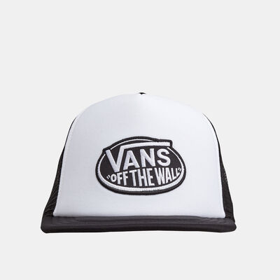 Vans Men's Classic Off The Wall Trucker Cap White Vans Men's Classic Off The Wall Trucker Cap White