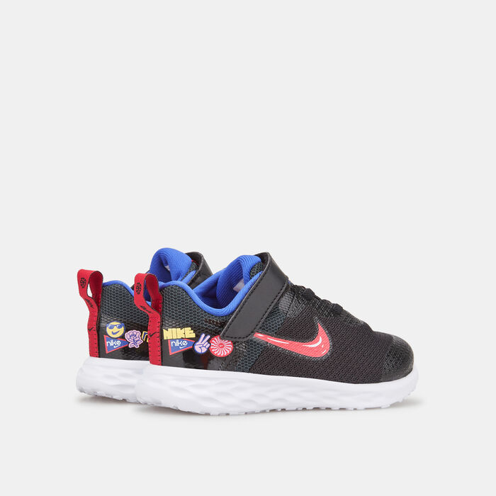 Nike Kids' Revolution 6 SE Shoe (Baby and Toddler) Black image number 2