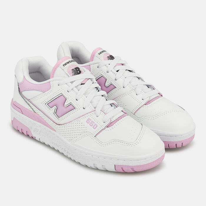 New Balance Women's BB550 Shoe White image number 1