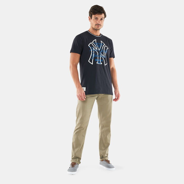 New Era Men's New York Yankees Heritage T-Shirt Blue New Era Men's New York Yankees Heritage T-Shirt Blue image number 2