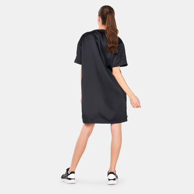 adidas Originals Women's Always Original Laced T-Shirt Dress Black
