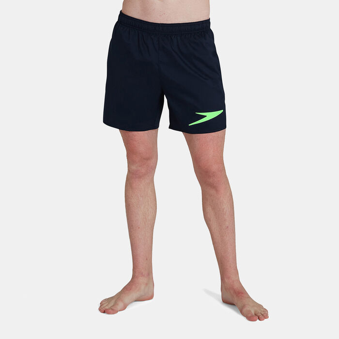 Speedo Men's Sport Logo 16" Swimming Water Shorts Blue image number 1