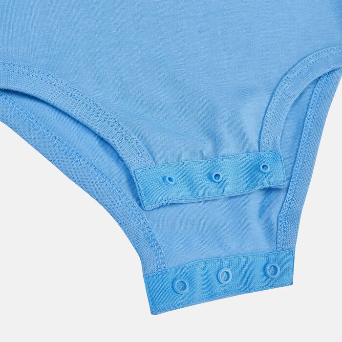 Nike Kids' Sportswear Nikemoji Bodysuit - 3 Pack (Baby and Toddler) Blue Nike Kids' Sportswear Nikemoji Bodysuit - 3 Pack (Baby and Toddler) Blue image number 1