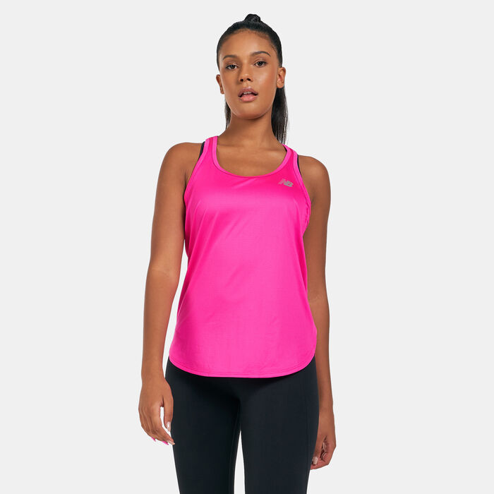 New Balance Women's Accelerate Tank Top Pink New Balance Women's Accelerate Tank Top Pink image number 0