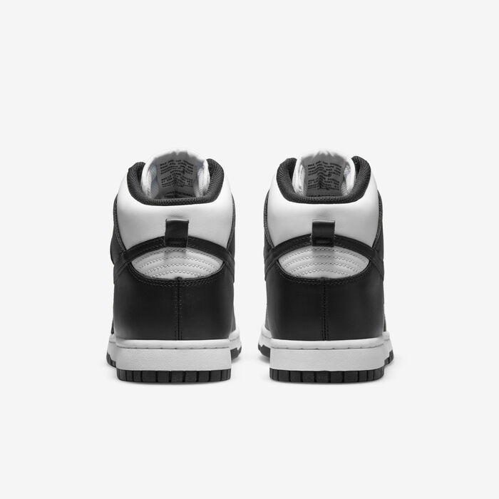 Nike Men's Dunk High Retro Shoes Black Nike Men's Dunk High Retro Shoes Black image number 6