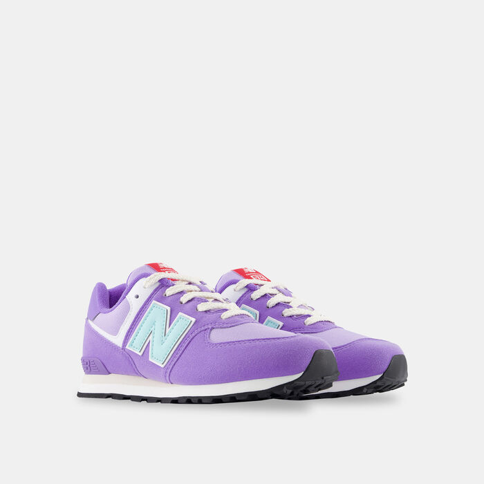 New Balance Kids' 574 Violet Crush Shoe Purple New Balance Kids' 574 Violet Crush Shoe Purple image number 1