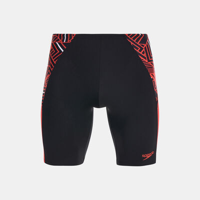 Speedo Men's ECO Endurance+ Splice Mid Jammer Shorts Black Speedo Men's ECO Endurance+ Splice Mid Jammer Shorts Black