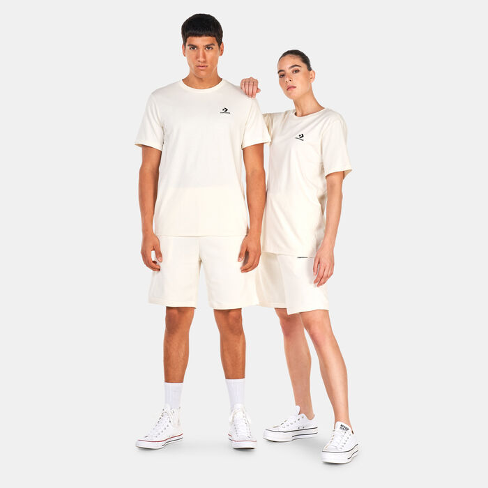 Converse Go-To Embroidered Star Chevron T-Shirt White image number 2