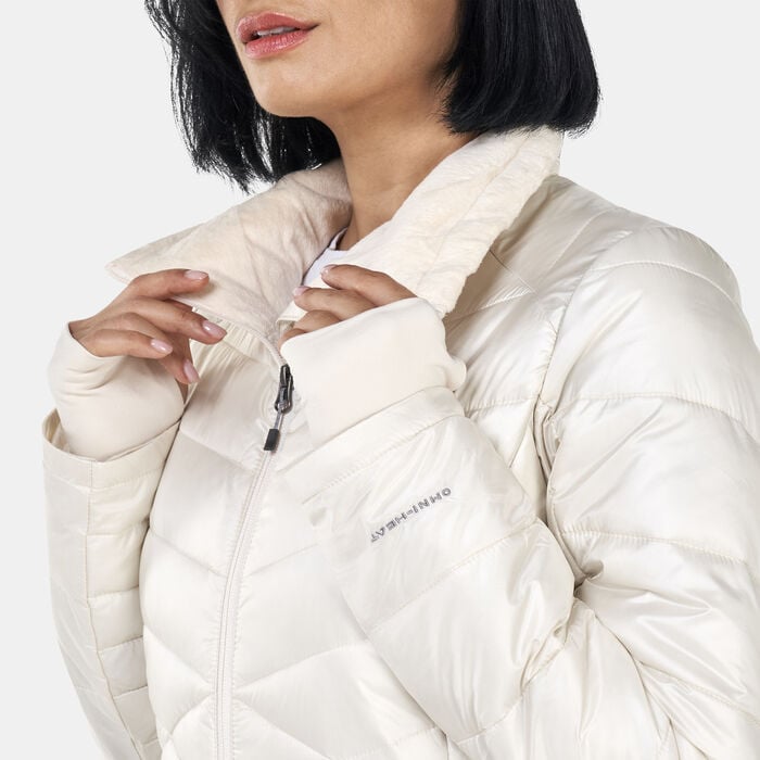 Columbia Women's Joy Peak™ Mid Jacket White Columbia Women's Joy Peak™ Mid Jacket White image number 4