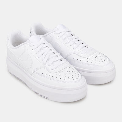 Nike Women's Court Vision Alta Shoe White