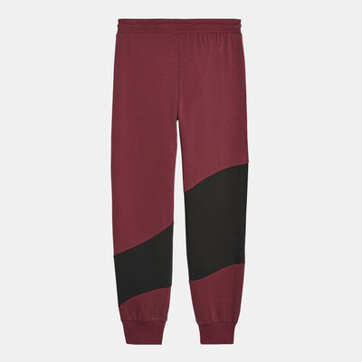 PUMA Women's POWER Cat Joggers Maroon