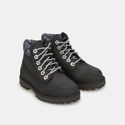 Timberland Kids' Premium 6-Inch Waterproof Boot Black Timberland Kids' Premium 6-Inch Waterproof Boot Black