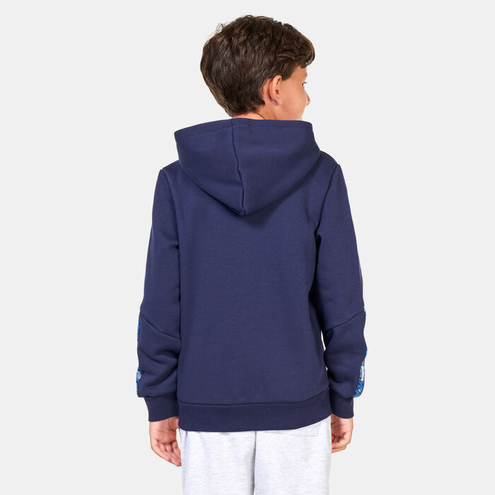 PUMA Kids' Essentials Tape Camo Hoodie Blue PUMA Kids' Essentials Tape Camo Hoodie Blue image number 1