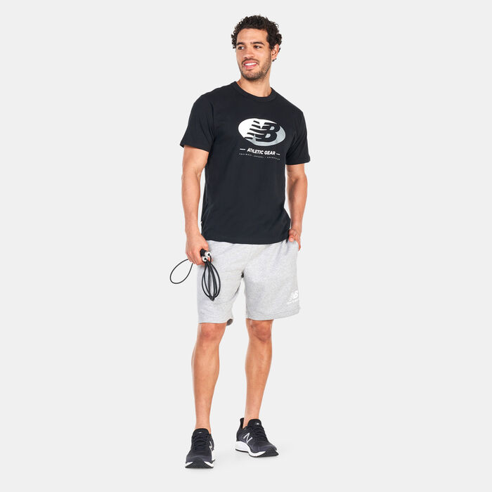 New Balance Men's Essentials Reimagined Graphic T-Shirt Grey New Balance Men's Essentials Reimagined Graphic T-Shirt Grey image number 2