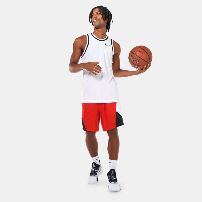 Nike Men's Dri-FIT Rival 8-inch Basketball Shorts Red Nike Men's Dri-FIT Rival 8-inch Basketball Shorts Red image number 2