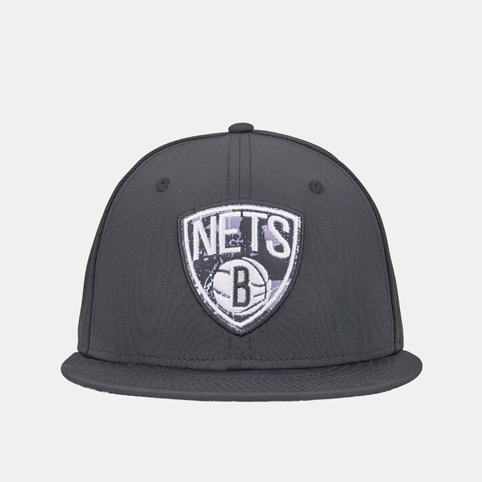 New Era Men's Brooklyn Nets Print Infill 9FIFTY Snapback Cap Black New Era Men's Brooklyn Nets Print Infill 9FIFTY Snapback Cap Black image number 0