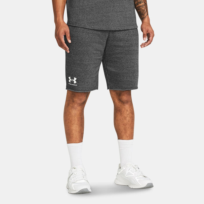 Under Armour Men's Rival Terry Shorts Grey Under Armour Men's Rival Terry Shorts Grey image number 0