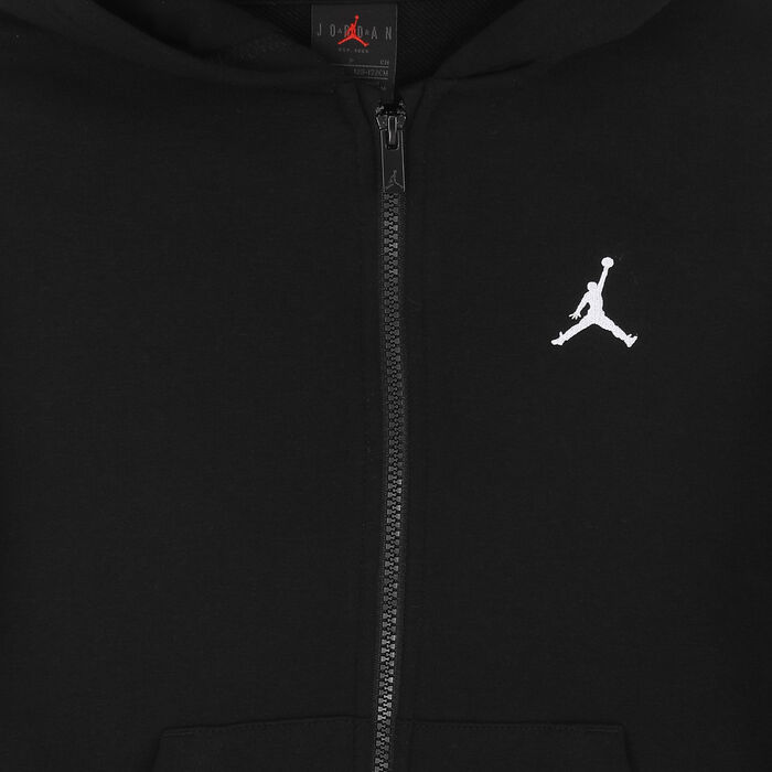 Nike Kids' Brooklyn Full-Zip Hoodie Black image number 2