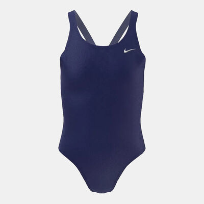 Nike Swim Kids' Fastback One-Piece Swimsuit yellow