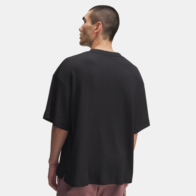 Under Armour Men's Rival Waffle T-Shirt Black