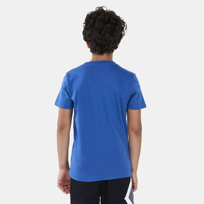 Jordan Kids' All Around Game T-Shirt Blue Jordan Kids' All Around Game T-Shirt Blue image number 1