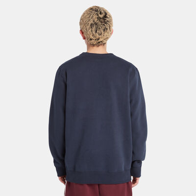 Timberland Men's Elevated Brand Carrier Crew Sweatshirt Blue Timberland Men's Elevated Brand Carrier Crew Sweatshirt Blue