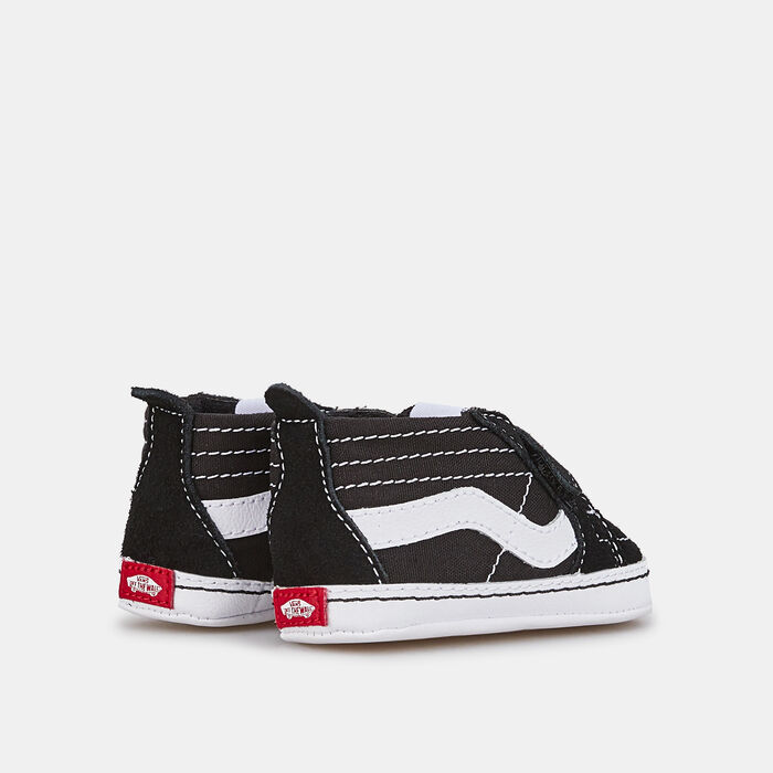 Vans Kids' Sk8-Hi Crib Shoe (Baby & Toddler) Black Vans Kids' Sk8-Hi Crib Shoe (Baby & Toddler) Black image number 2